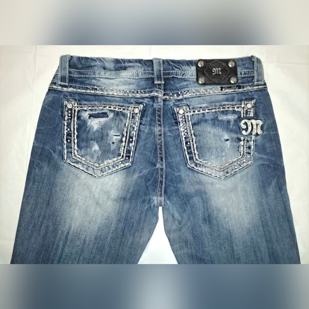 Miss Me Jeans Size 29 X 35 Easy Boot - Like New!! - Picture 5 of 9